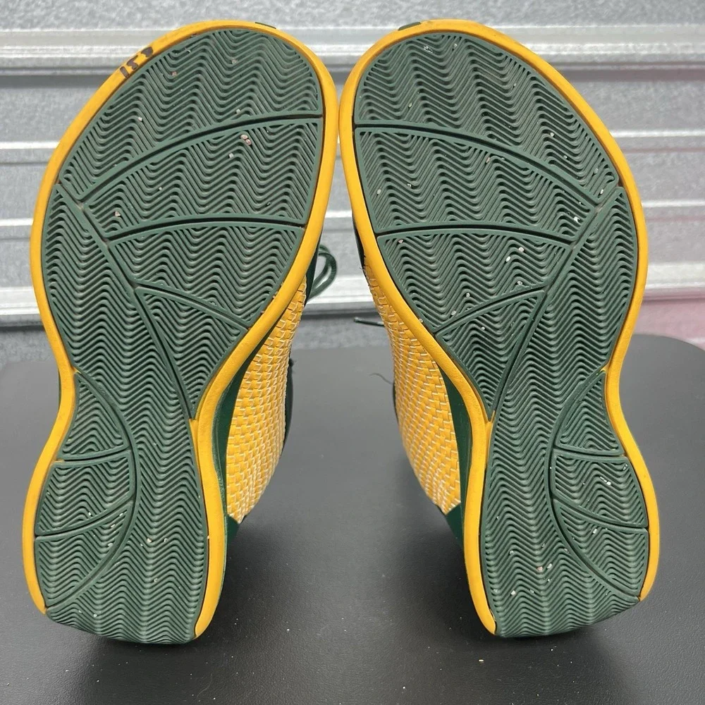 Vintage Y2K Dada Supreme Sneakers Green And Gold Size 7 Basketball Shoes